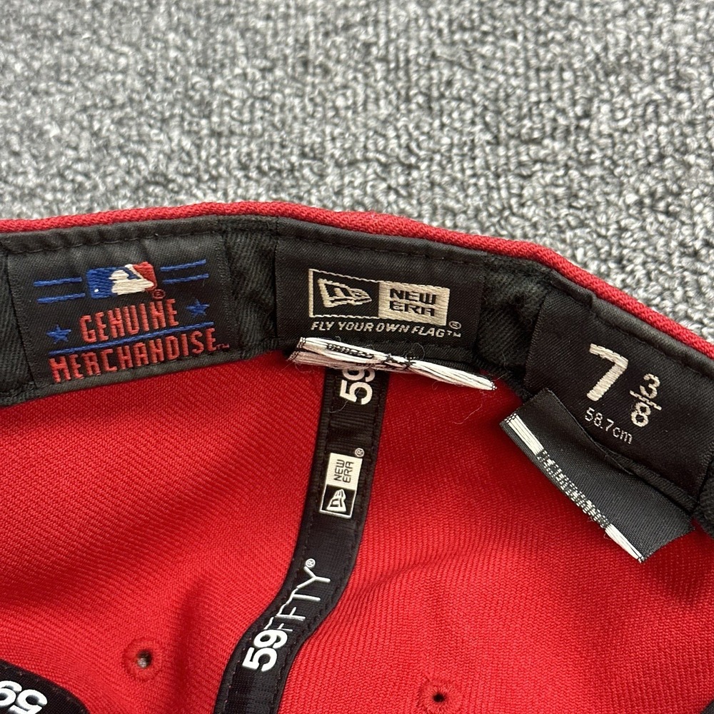 St. Louis Cardinals Hat New Era 7 3/8 Fitted Cooperstown MLB 2006 World Series - Picture 8 of 9